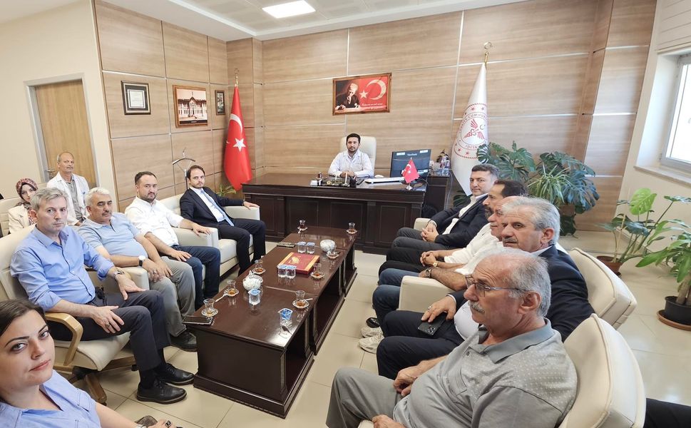 AK Parti Heyetinden Erbaa Devlet Hastanesi’nde Anlamlı Ziyaret