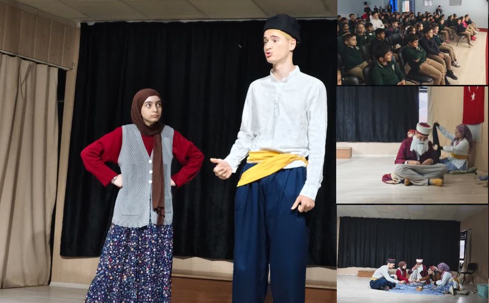 Erbaa’da Tiyatroya Gönül Veren Öğrenciler Sahneye Çıktı