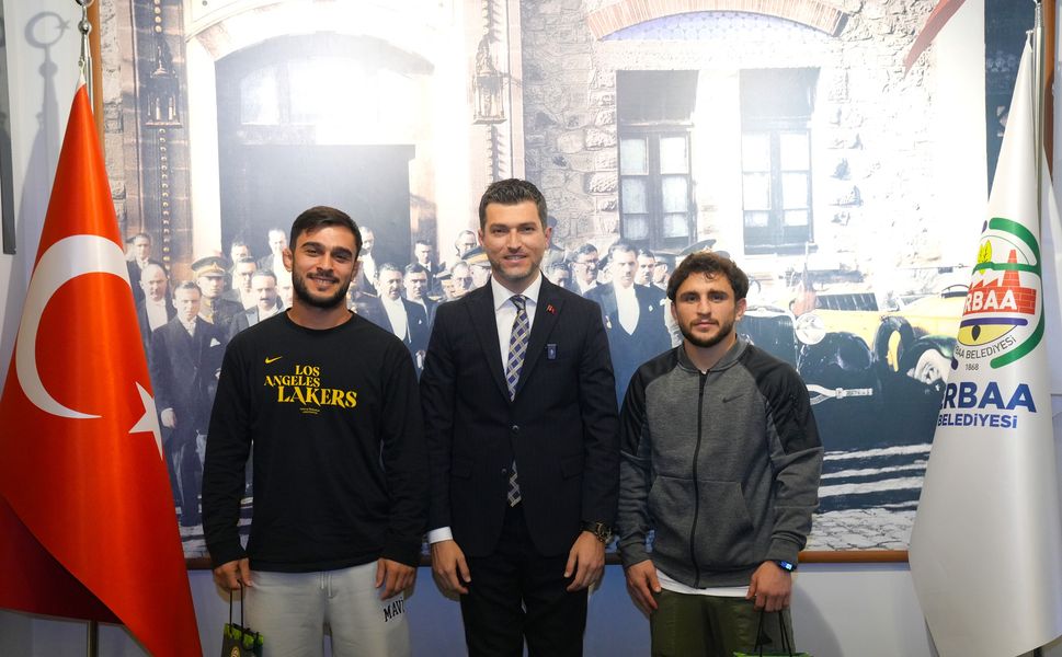 Erbaalı Milli Güreşçilerden Başkan Karagöl’e Ziyaret: Başarıları Gurur Veriyor