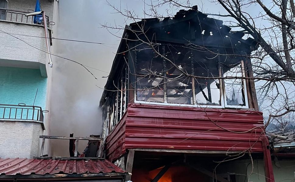 Erbaa’da Yangın Meydana Geldi.