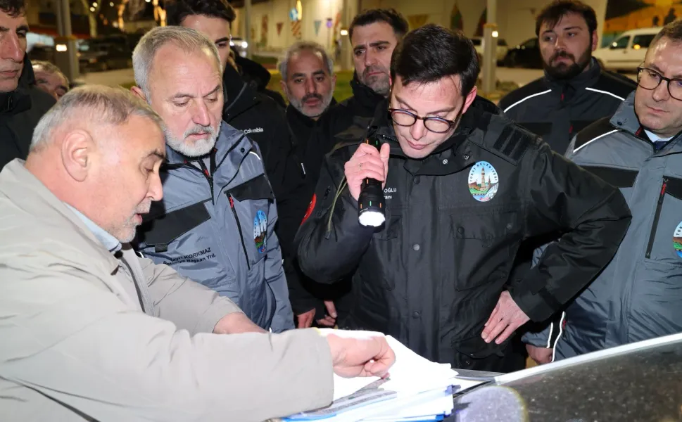 Başkan Yazıcıoğlu Gece Mesaisinde: “Tokat İçin Durmadan Çalışıyoruz”