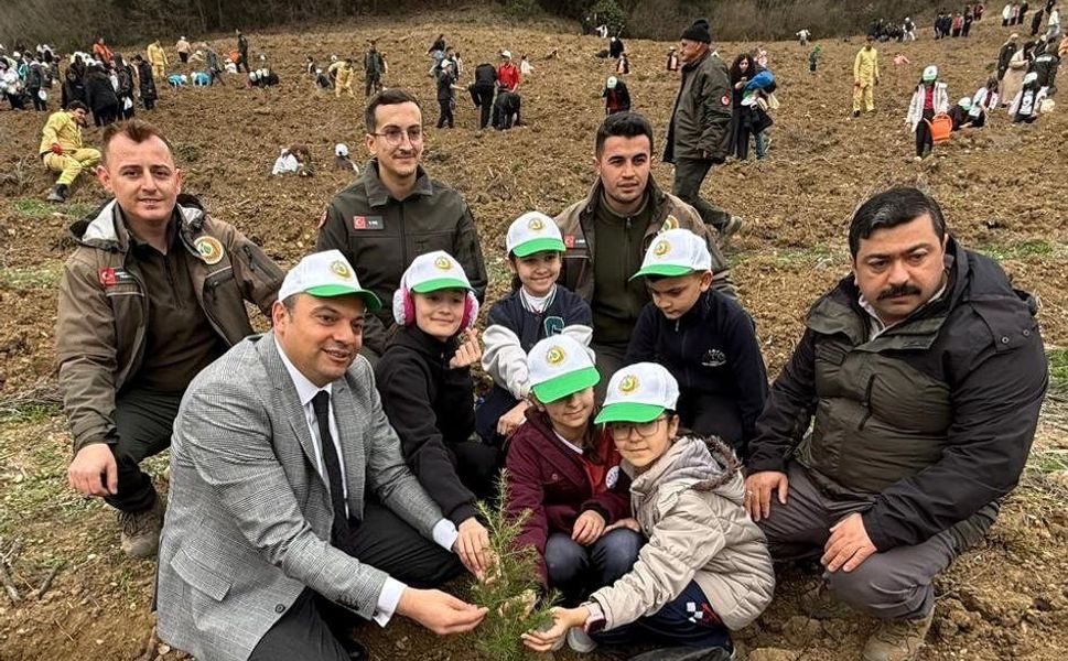Erbaa’da Orman Haftası Coşkusu: Yüzlerce Fidan Toprakla Buluştu