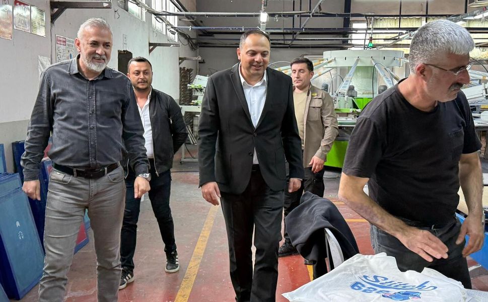 Erbaa Kaymakamı Dr. Remzi Demir OSB’de İncelemelerde Bulundu