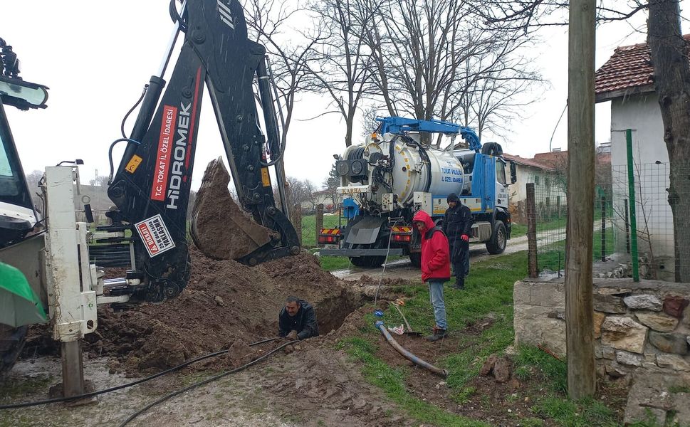 Tokat İl Özel İdaresi Sahada: Çalışmalar Aralıksız Devam Ediyor
