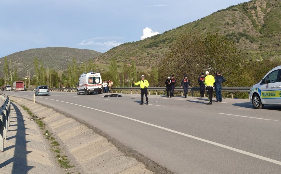 Tokat’ta Motosiklet Kazasında Sürücü Yaşamını Yitirdi