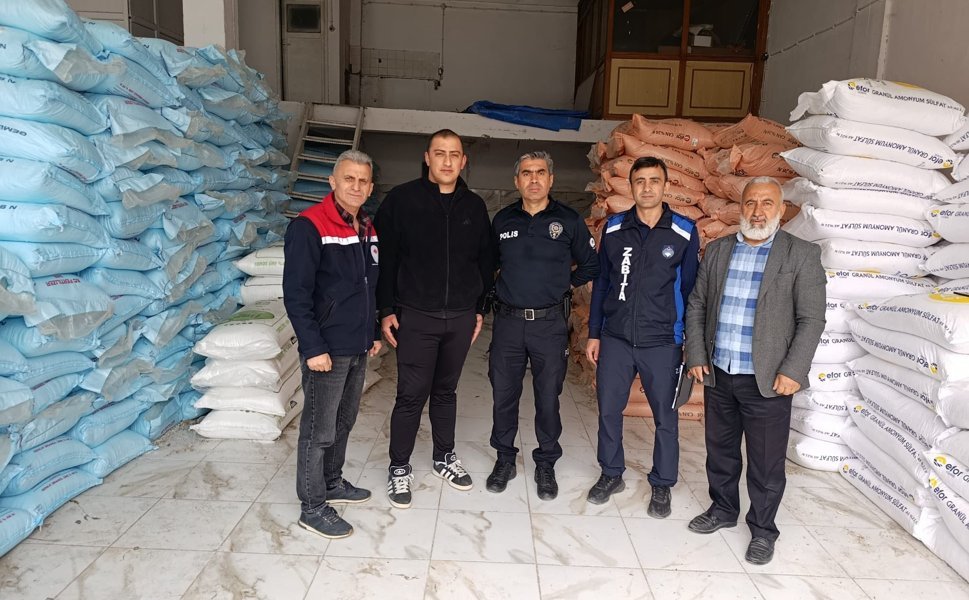 Niksar’da Halk Güvenliği İçin Gübre ve Tüp Bayilerine Sıkı Denetim: EYP Riskine Karşı Önlem