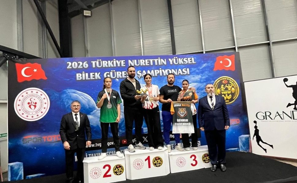 Erbaa’dan Türkiye Derecesi: Bilek Güreşinde Çifte Madalya Gururu