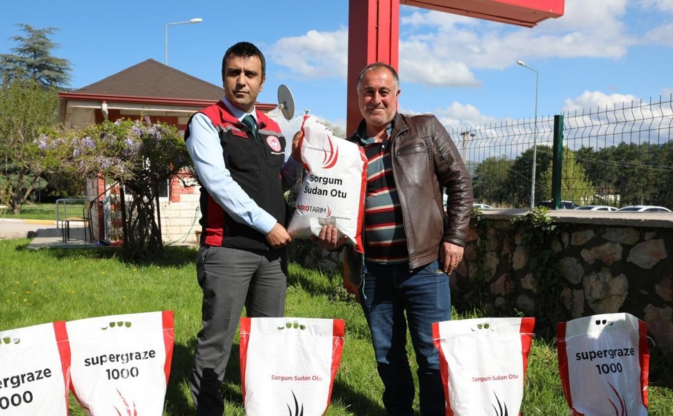 Tokat’ta Çiftçiye Destek: 2 Ton Sorgum Sudan Otu Tohumu Dağıtıldı