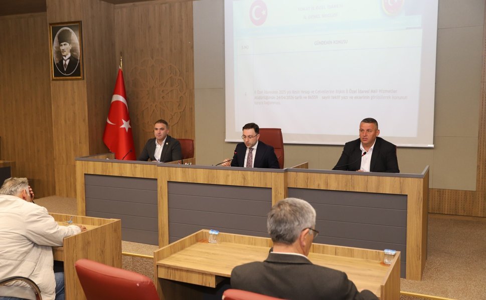 Tokat İl Genel Meclisi’nde Mayıs Mesaisi Başladı: İlk Toplantı Gerçekleştirildi