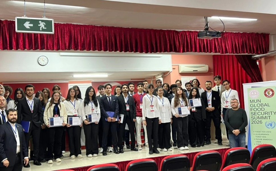 Tokat Fen Lisesi’nde “Küresel Gıda Güvenliği Zirvesi” Tamamlandı
