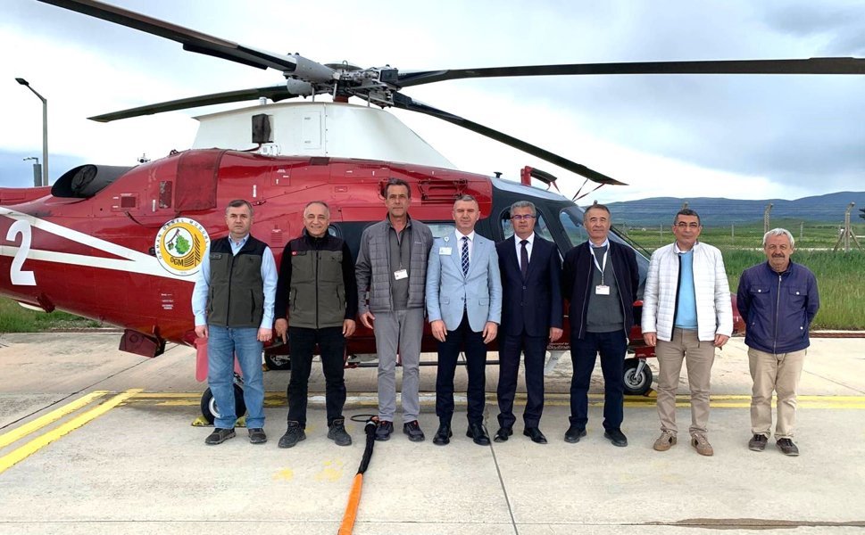 Tokat Ormanları Artık Daha Güvende: Yangın Helikopteri Merzifon’da Nöbete Başladı
