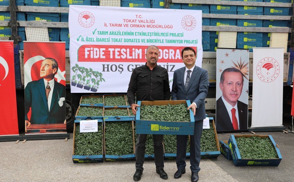 Tokat’ta Üretim Seferberliği: 1 Milyon Sebze Fidesi Toprakla Buluştu!