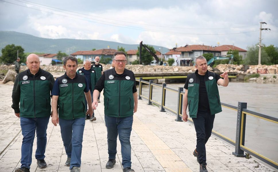 DSİ Yetkilileri Tokat’ta İncelemelerde Bulundu
