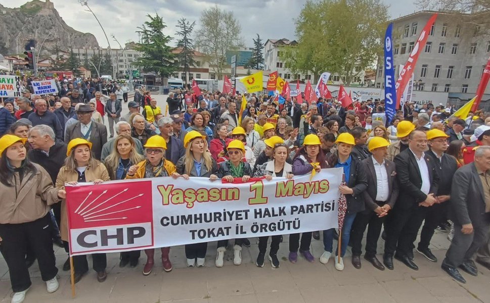 Tokat’ta 1 Mayıs Kutlandı