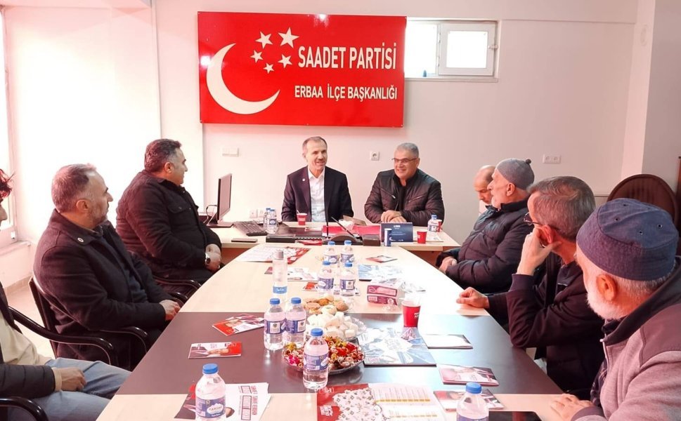 Saadet Partisi Erbaa’da Kongre Heyecanı
