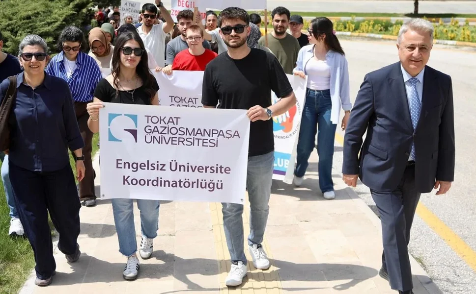 TOGÜ’de Engelsiz Yarınlar İçin Anlamlı Yürüyüş