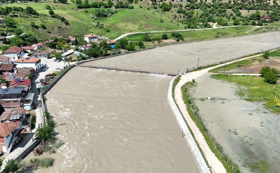 Erbaa Tepekışla Köyü Dronla Görüntülendi