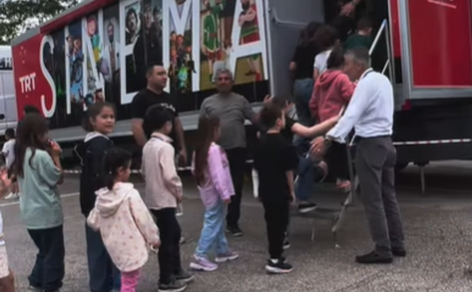 TRT Mobil Sinema Tırı Erbaa’da!