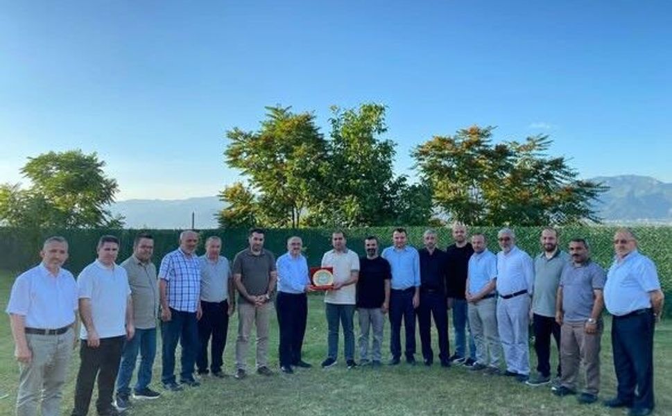 Erbaa İlçe Müftülüğü’nden Şube Müdürü Şükrü Çınar’a Veda Programı