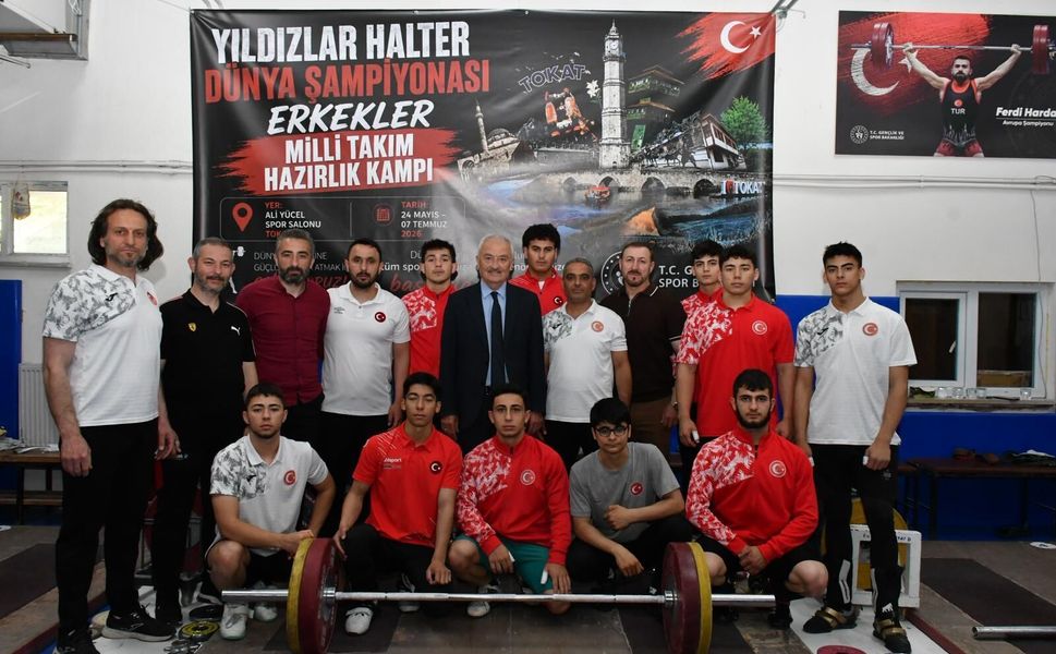 Tokat Gençlik ve Spor İl Müdürlüğü’nden Milli Haltercilere Destek Ziyareti