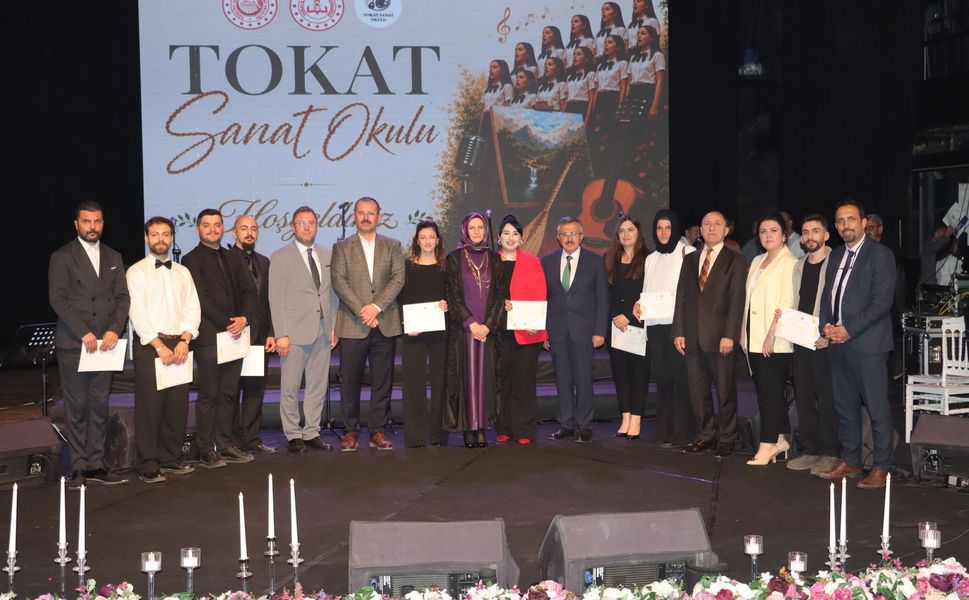 Tokat Sanat Okulu’ndan Muhteşem Yıl Sonu Etkinliği