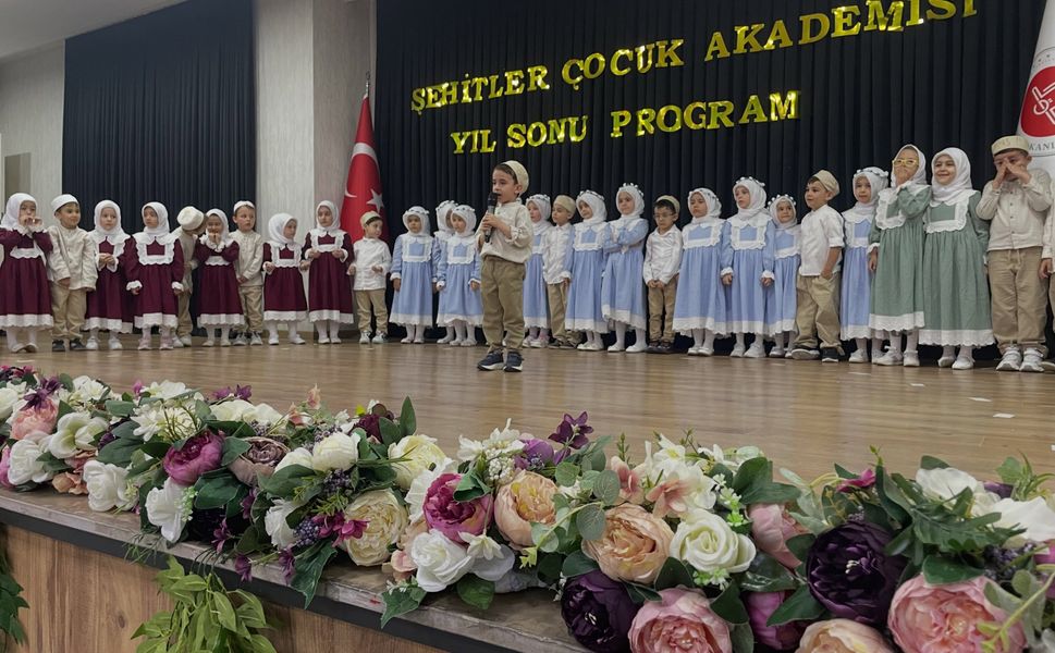 Tokat İl Müftülüğü Şehitler Çocuk Akademisi Yıl Sonu Programı Düzenlendi