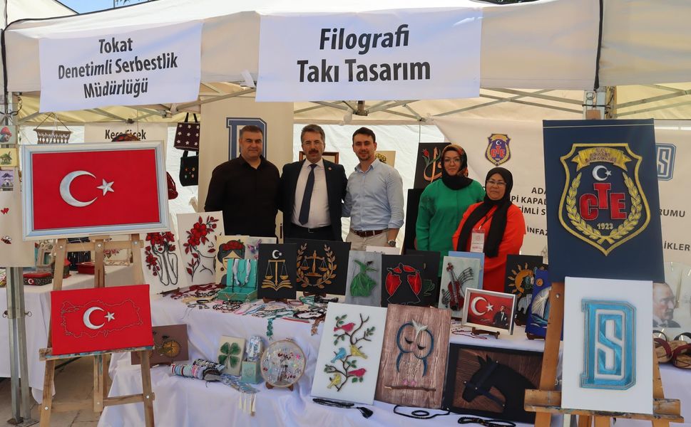 Tokat Denetimli Serbestlik ve Ceza İnfaz Kurumu'ndan Anlamlı Sergi