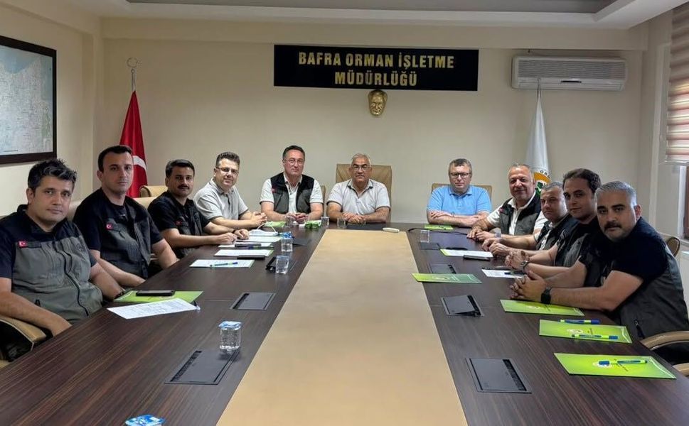 Erbaa Ormanlarında Yeşil Gelecek Mesaisi: Dönem Sonu Hedefleri Görüşüldü
