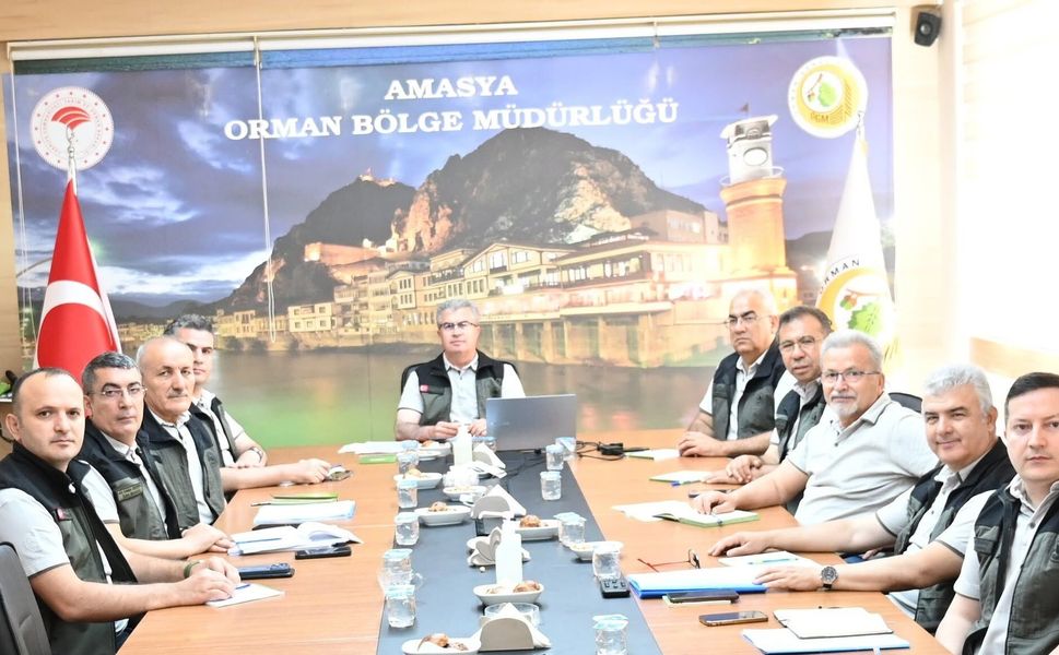 Amasya Orman Bölge Müdürlüğü Toplantısında Tokat’taki Çalışmalar Değerlendirildi