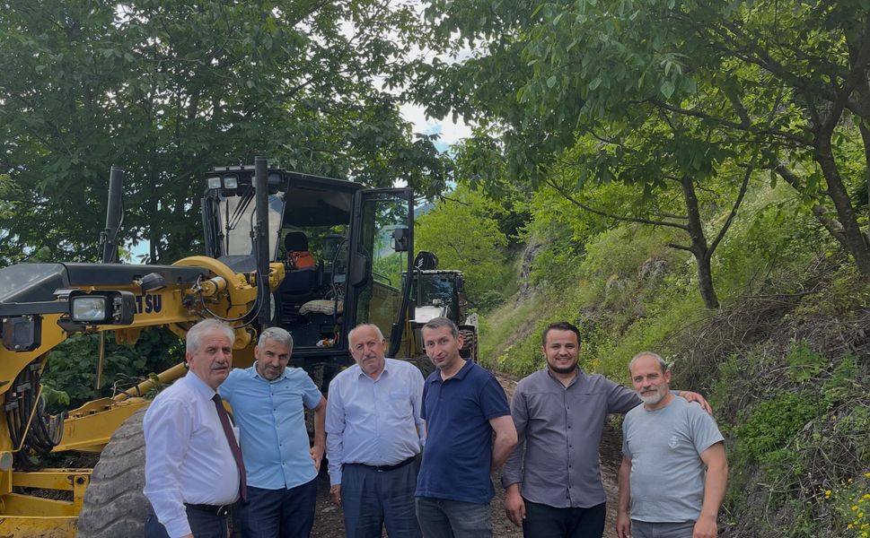 Gökal Belediye Başkanı Muhittin Hünerci, Çalışmaları Yerinde İnceledi