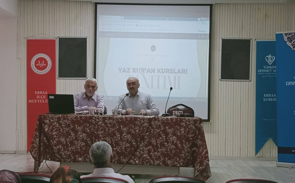Erbaa’da Haziran Ayı Personel Toplantısı ve Yaz Kur’an Kursu Semineri Gerçekleştirildi