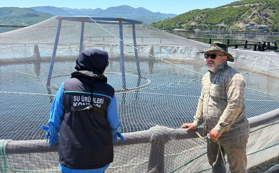 Almus Baraj Gölü’nde Su Ürünleri Tesislerine Sıkı Denetim!