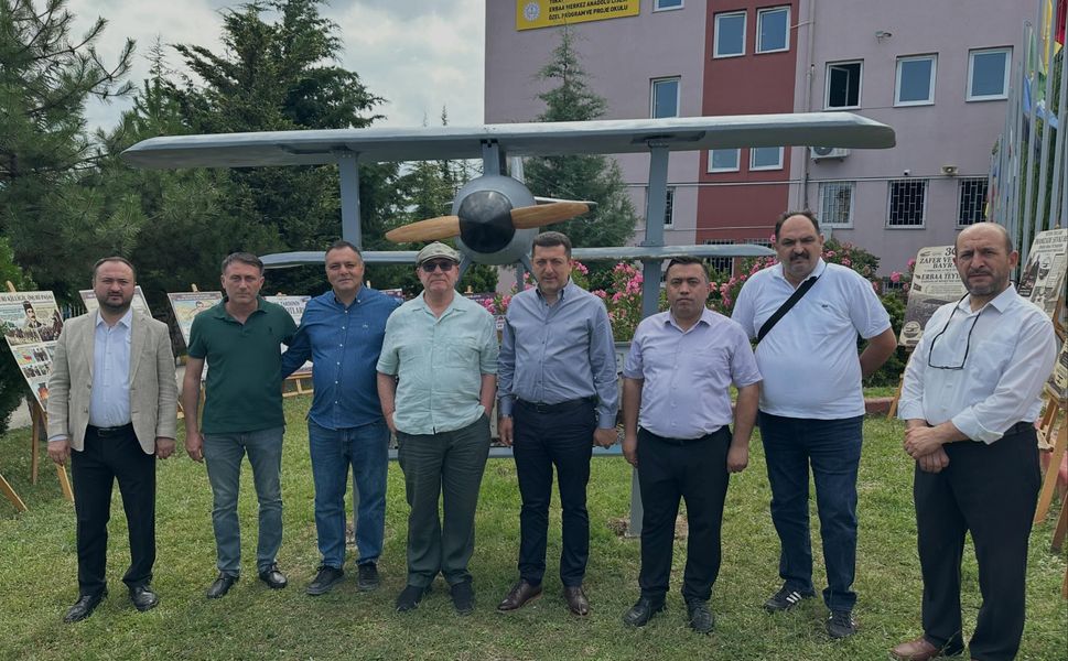 Ak Parti Erbaa İlçe Başkanı Barsbay'dan Erbaa Merkez Anadolu Lisesi'ne Ziyaret