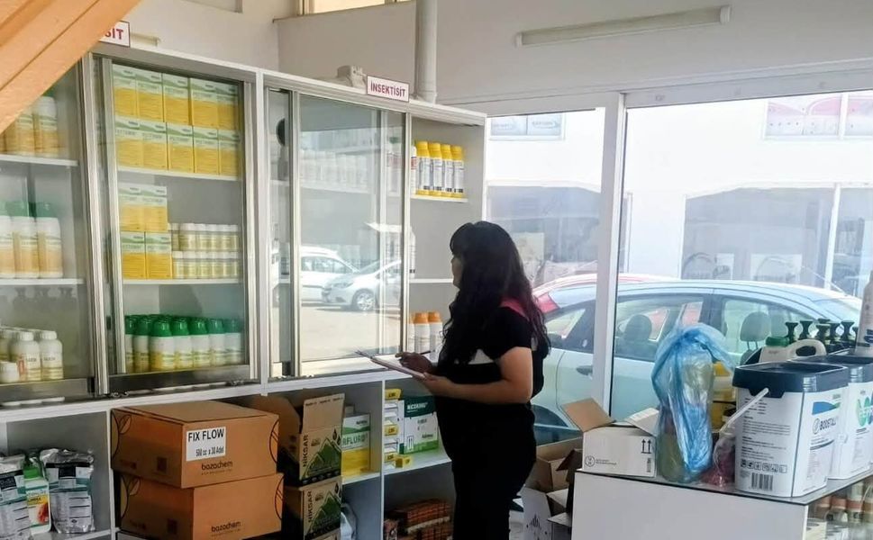 Erbaa’da Zirai İlaç Bayilerine Sıkı Denetim!