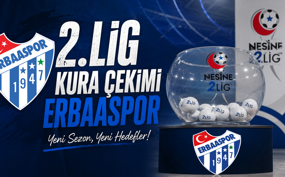 Erbaaspor’un Rakipleri Belli Oluyor! Gözler 7 Haziran'da Ankara’da Olacak