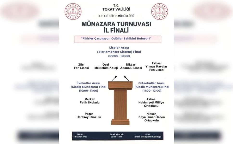 Tokat’ta Büyük Final Heyecanı: "Fikirler Çarpışıyor!"