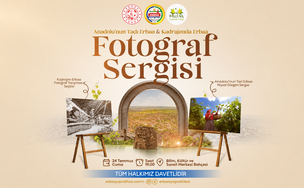 Erbaa Yaprak Festivali Kapsamında Fotoğraf Yarışması ve Sergi Düzenleniyor