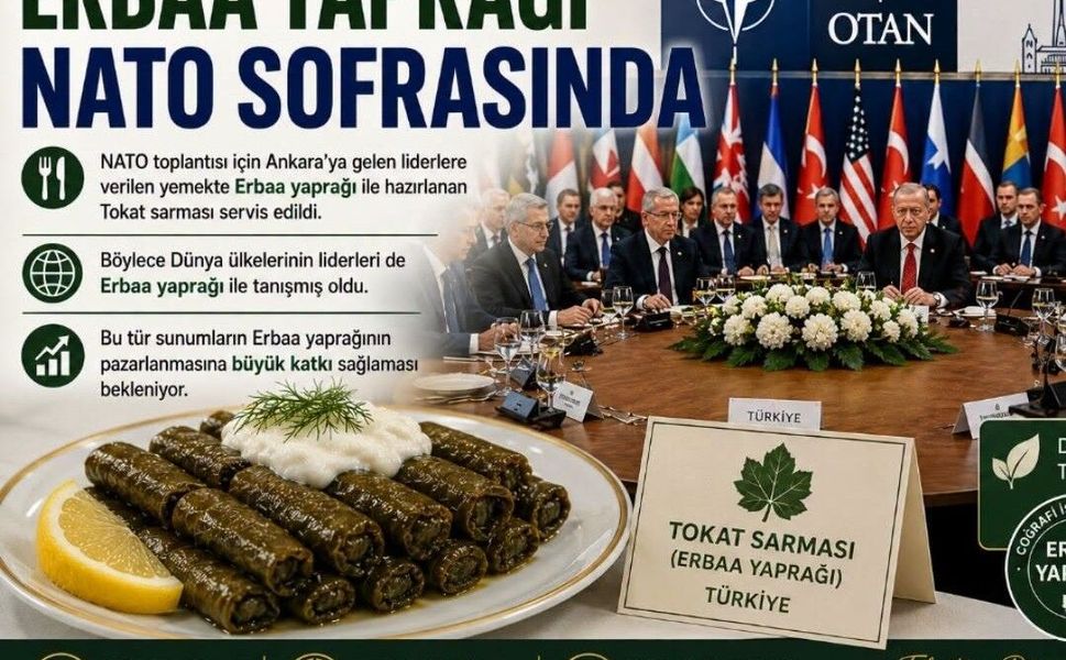 Erbaa Yaprağı NATO Sofrasında!