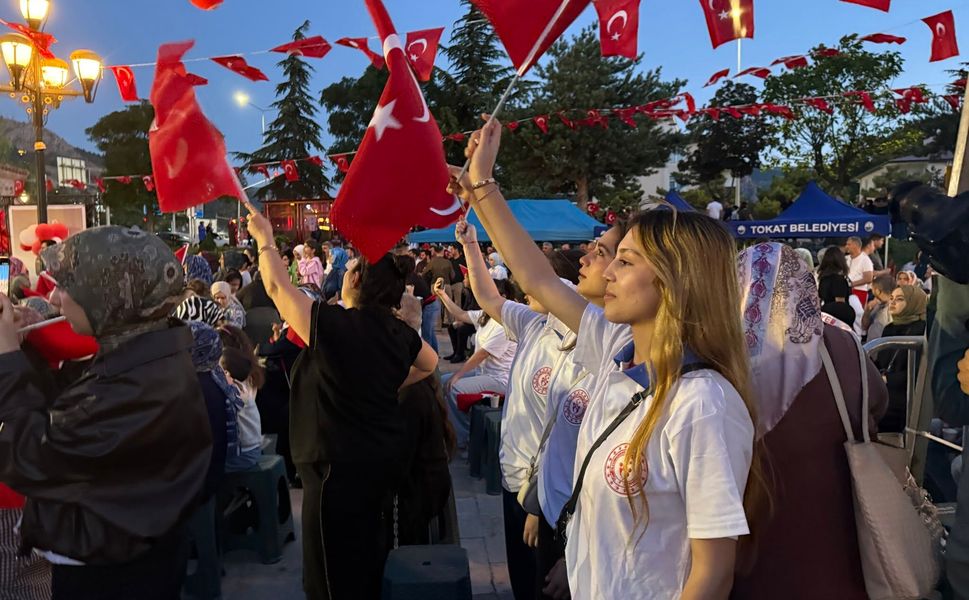 Tokat'ta 15 Temmuz Demokrasi Ve Milli Birlik Günü