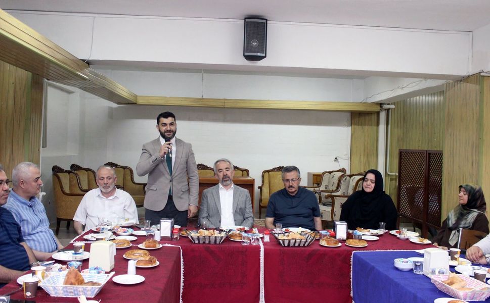 Tokat İl Müftülüğü'nden Müftü Yardımcılarına Veda Yemeği