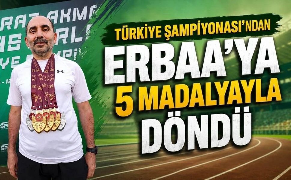 İzmir’de Ahmet Arslan Fırtınası: Erbaalı Antrenörden 5 Madalyalı Başarı!
