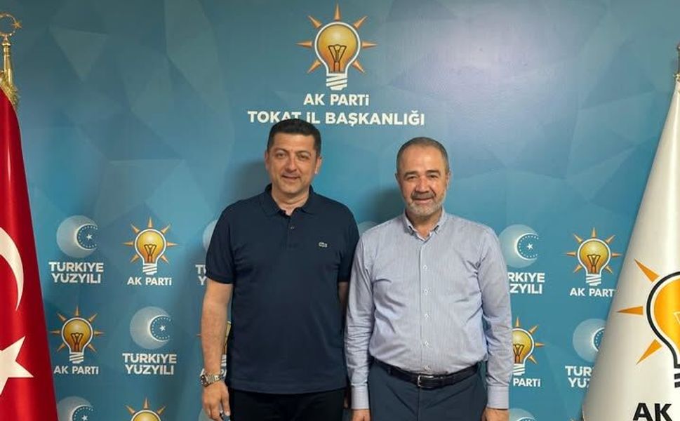 AK Parti Erbaa İlçe Başkanı Barsbay’dan İl Başkanı Dizer’e Ziyaret