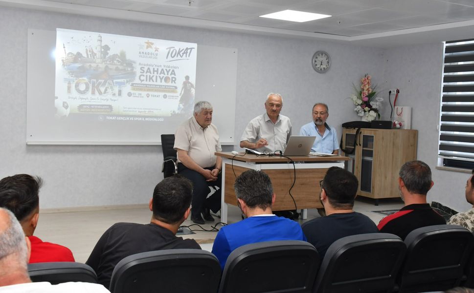 Tokat’ta Anadolu Yıldızlar Ligi Heyecanı: Teknik Toplantı Gerçekleştirildi