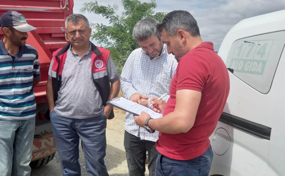 Turhal’da Hububat Hasat Kontrolleri Aralıksız Sürüyor