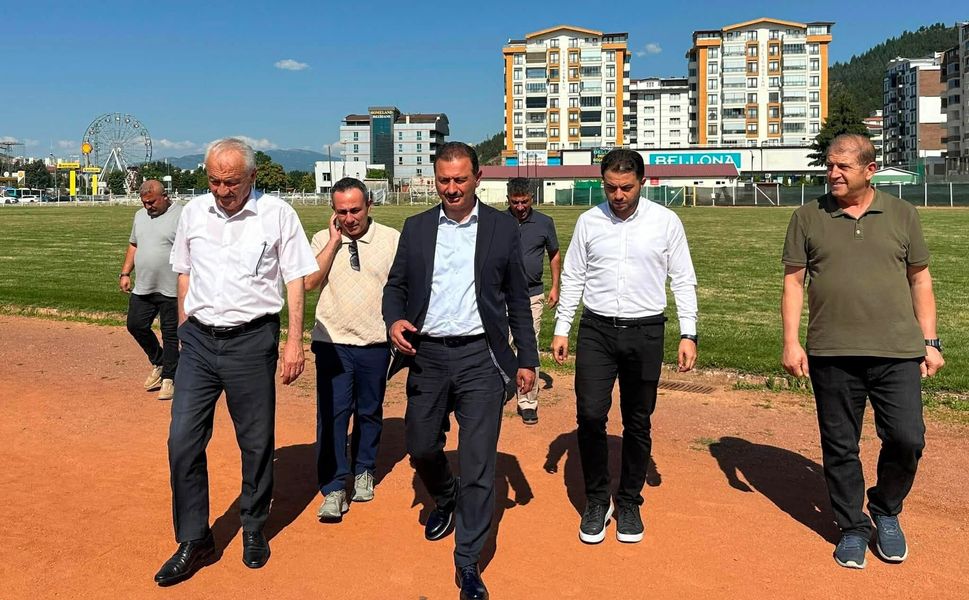 Milletvekili Aldemir Yeni Stadyum Projesini Yerinde İnceledi