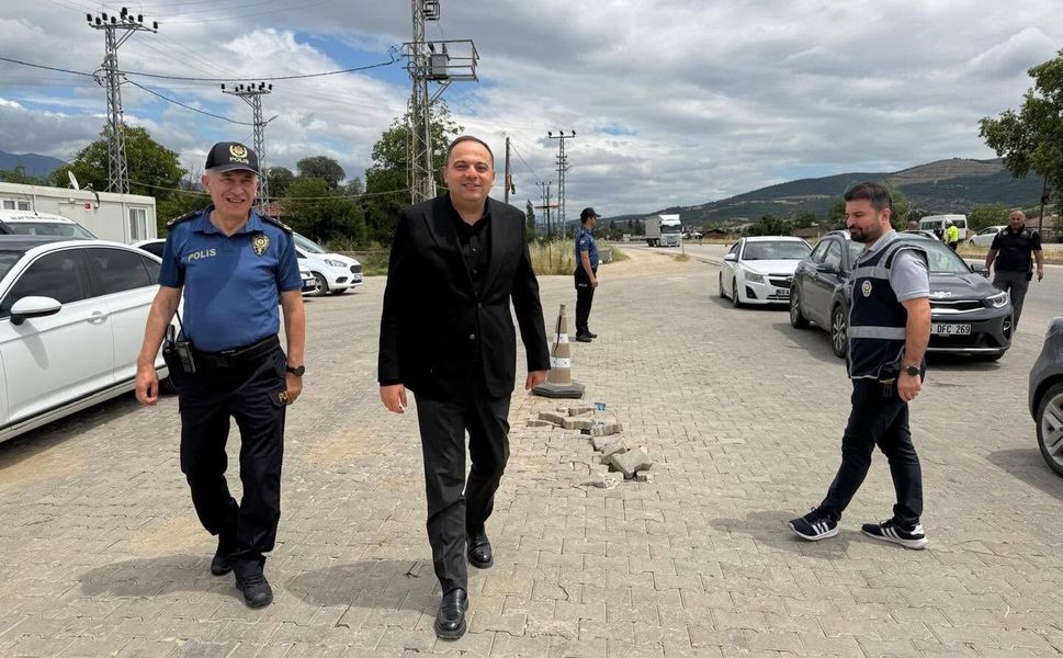 Kaymakam Dr. Remzi Demir, Trafik Denetimlerini Yerinde İnceledi