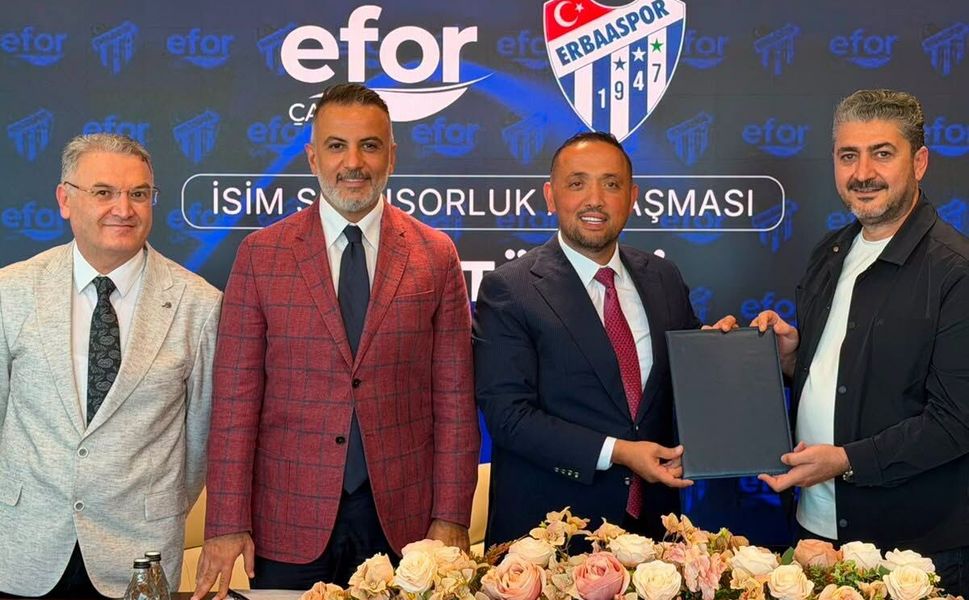 Erbaaspor'un Yeni İsim Sponsoru Efor Çay Oldu