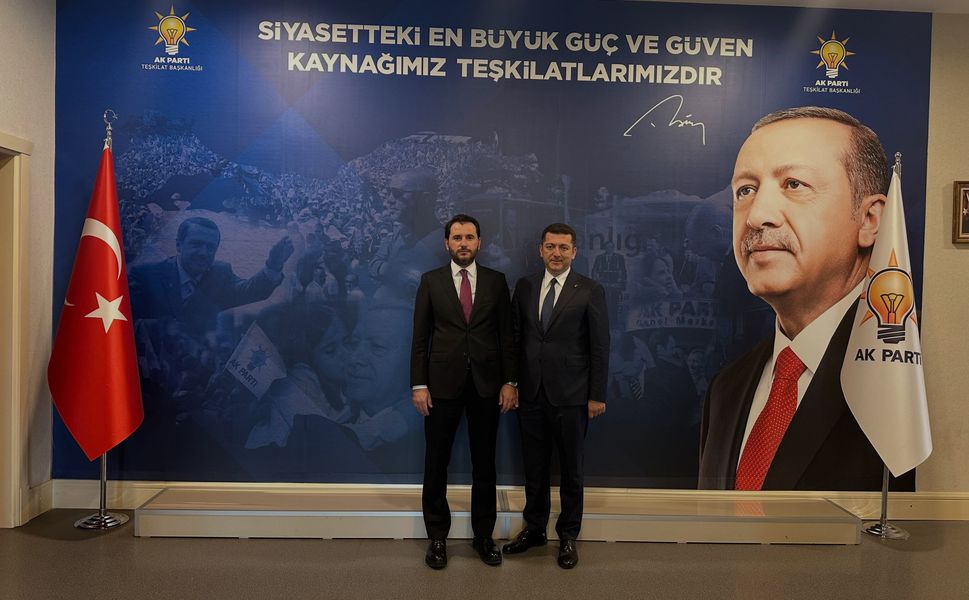 AK Parti Erbaa İlçe Başkanı Barsbay'dan AK Parti Genel Merkezi'ne Ziyaret
