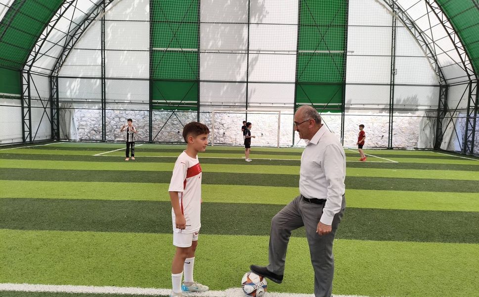 Erbaa’da Yaz Kur'an Kursları Arası Halı Saha Futbol Turnuvası Başladı