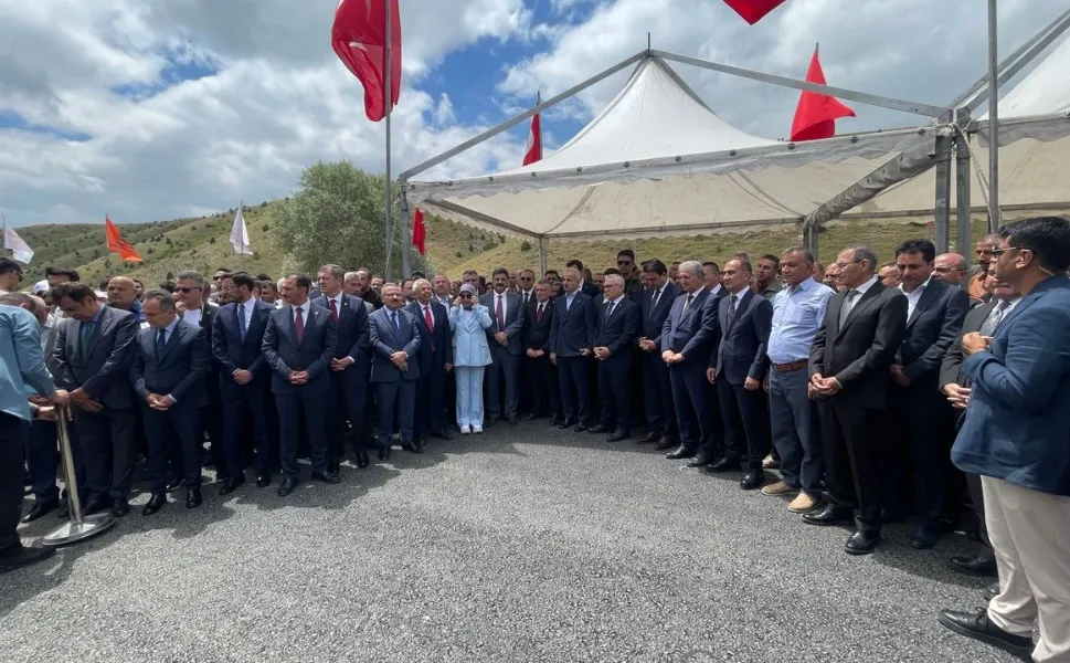 Çamlıbel Tüneli'nin Temeli Dualarla Atıldı